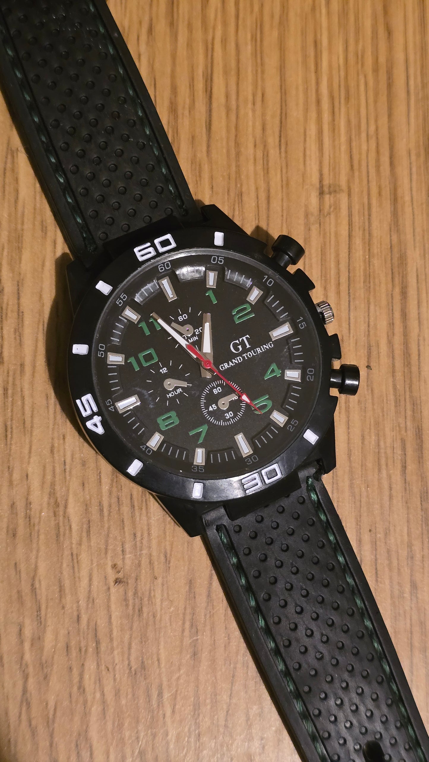 G.T Mens Quartz Watch - Green - New