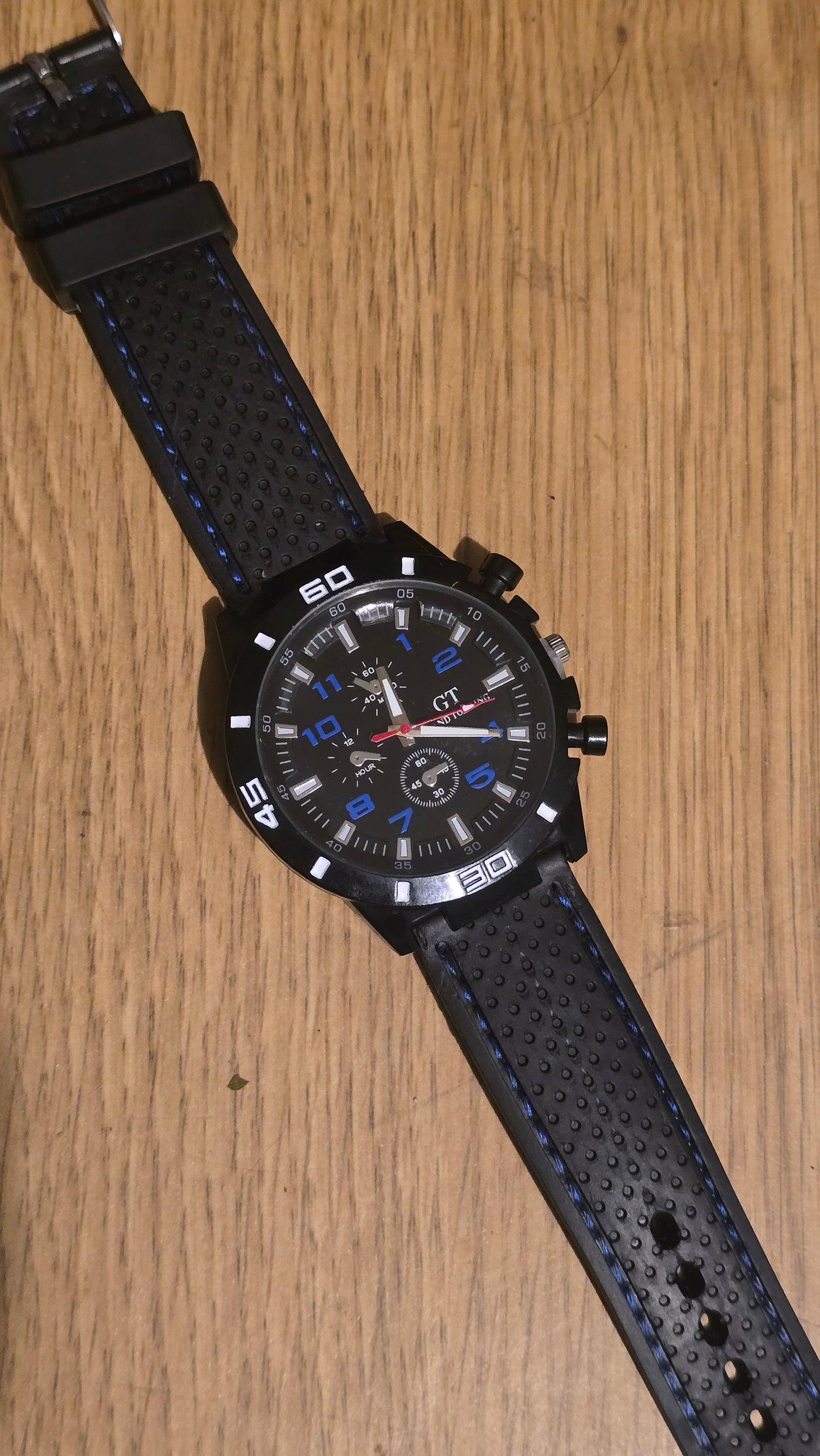 G.T Mens Quartz Watch - Blue - New