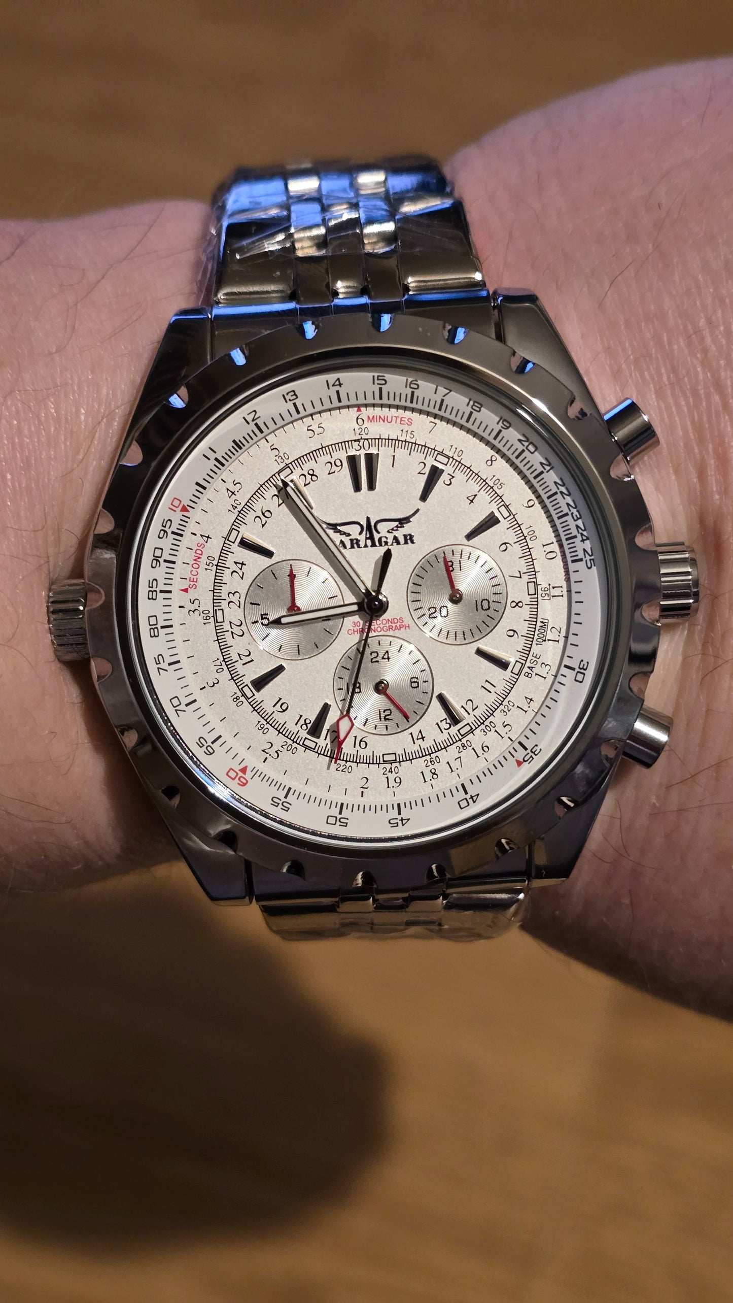 Jaragar Mens Automatic Self-Winding Watch - New