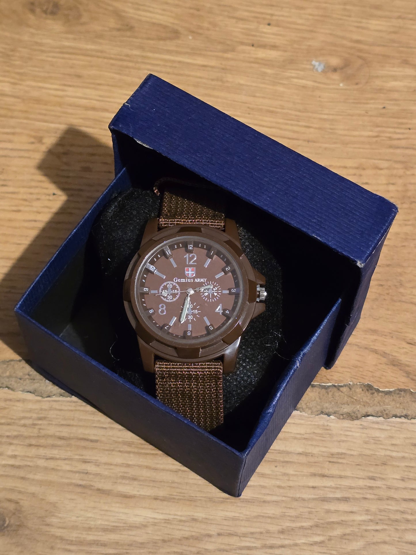 Gemius Army Unisex Quartz Watch - Brown - New