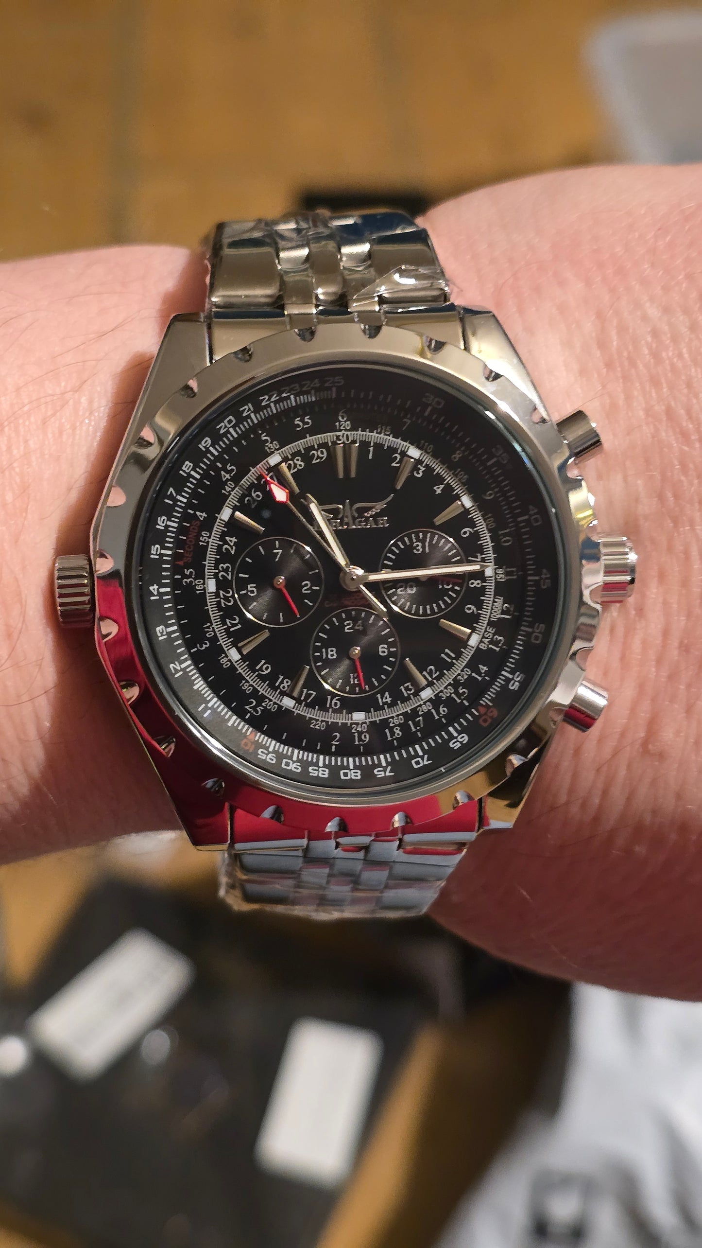 Jaragar Mens Automatic Self-Winding Watch - New - 1