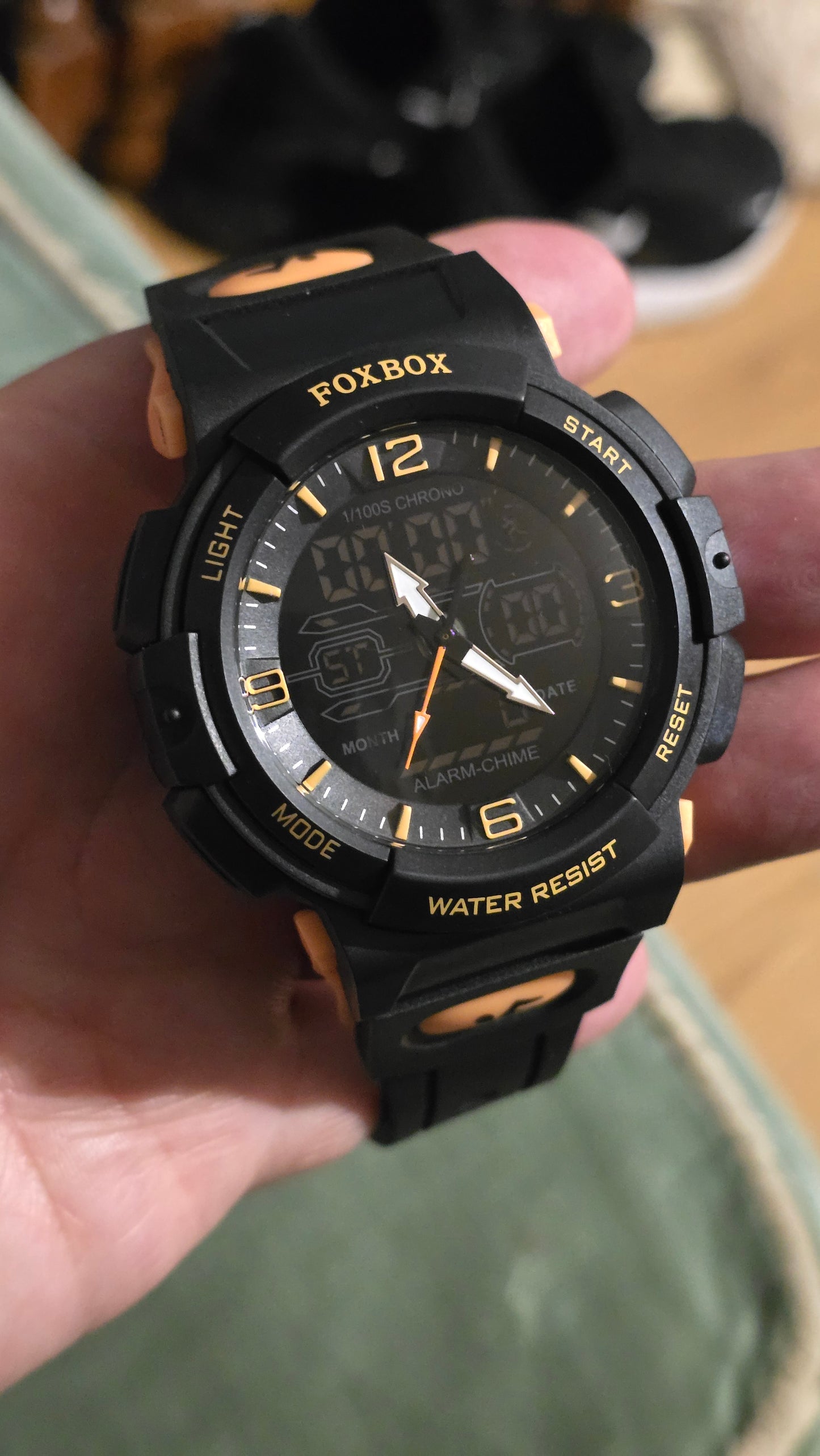 Foxbox Mens LCD Digital Quartz Watch - New - 1