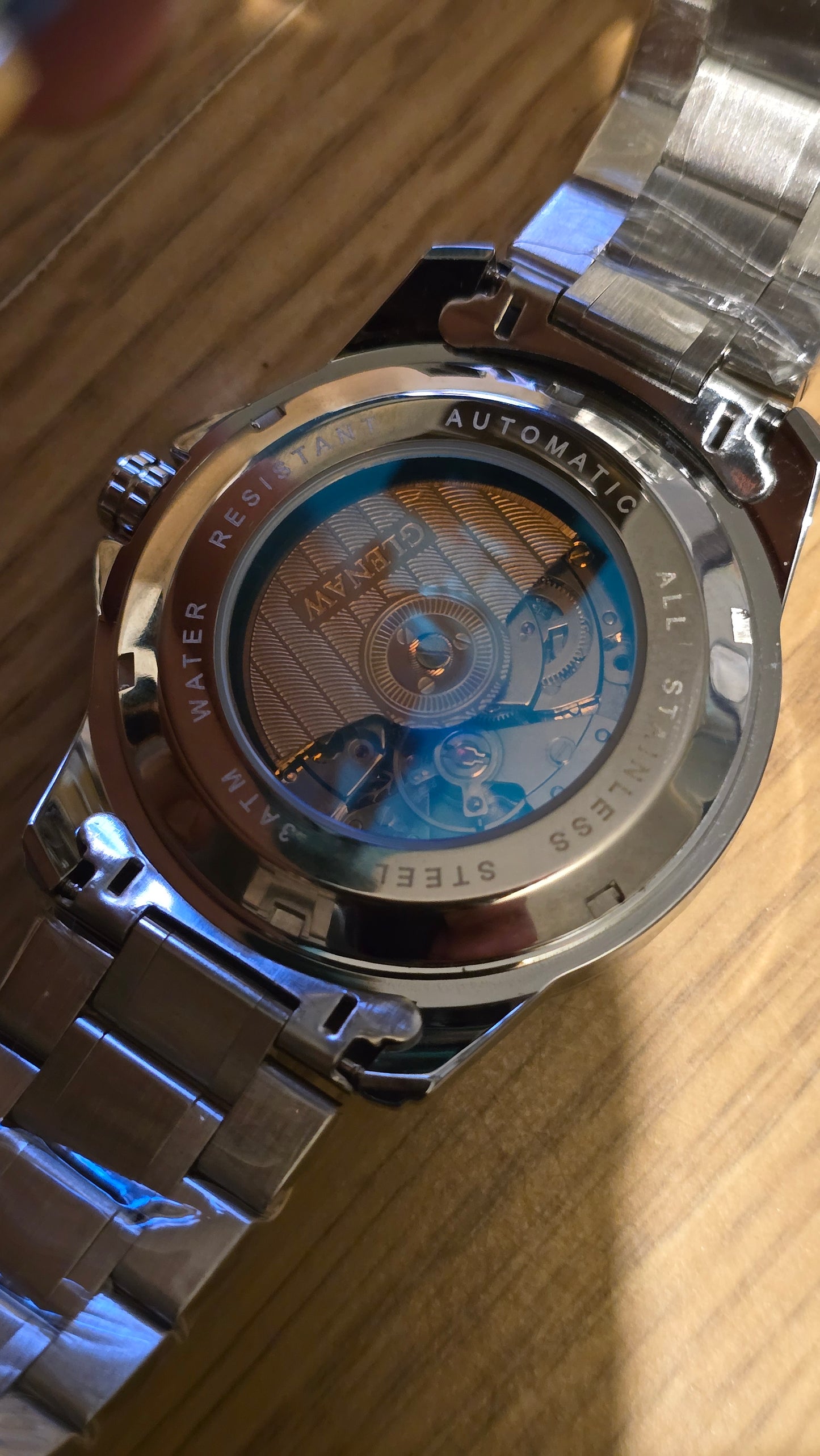 Glenaw Cosmic Travel Automatic Self-Winding Mens Watch - 1