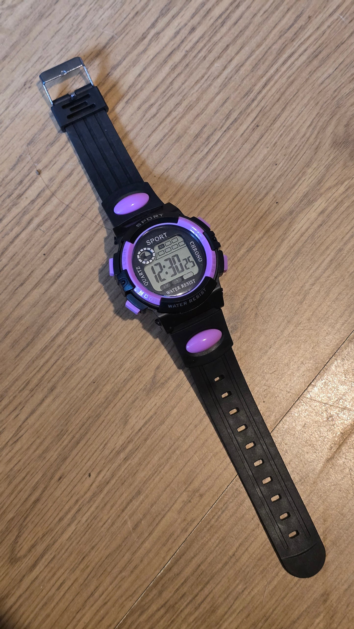 WYW Digital Sports Watch - Unisex - Purple - New