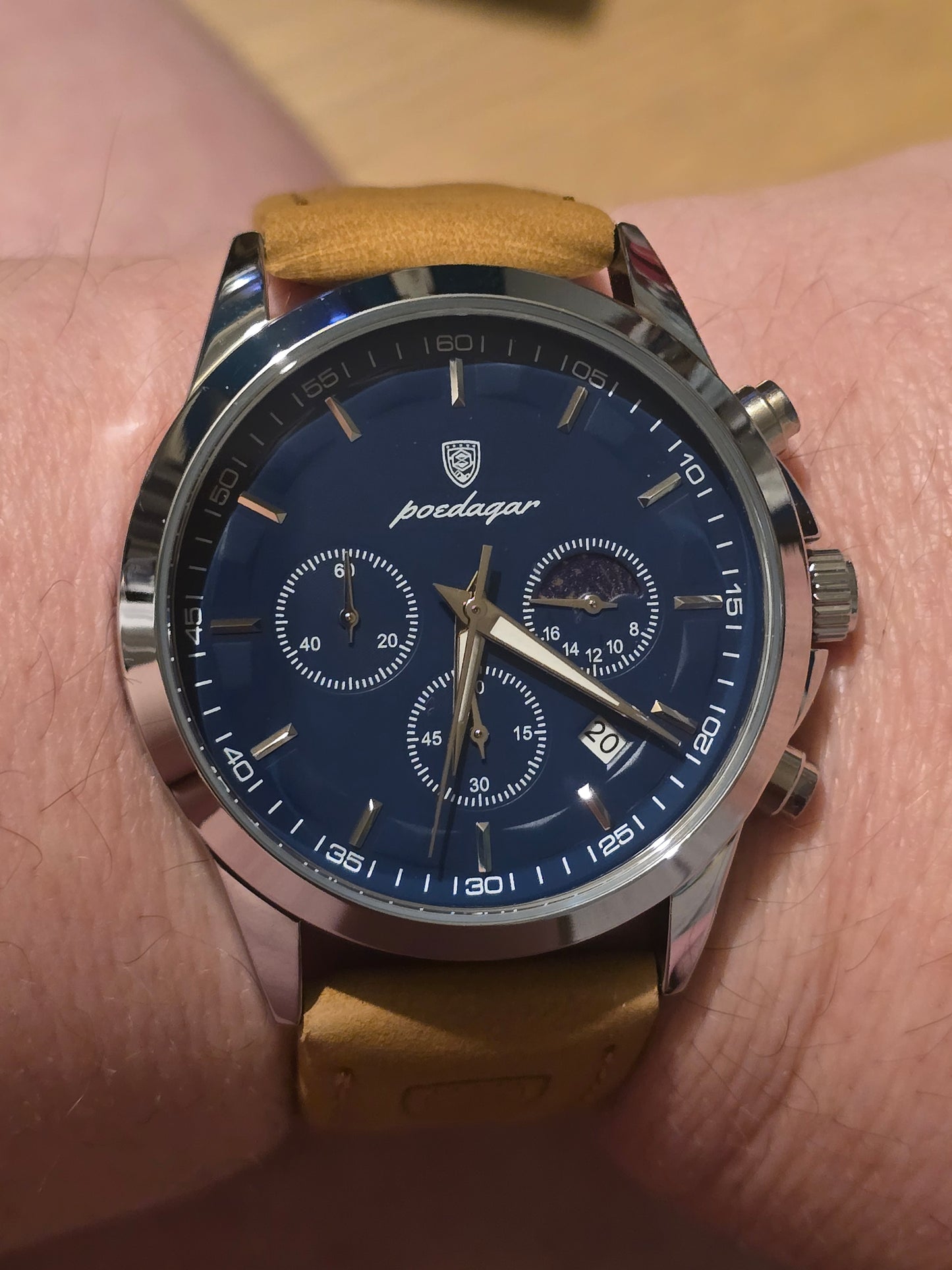 Poedagar Mens Quartz Watch - New - 1