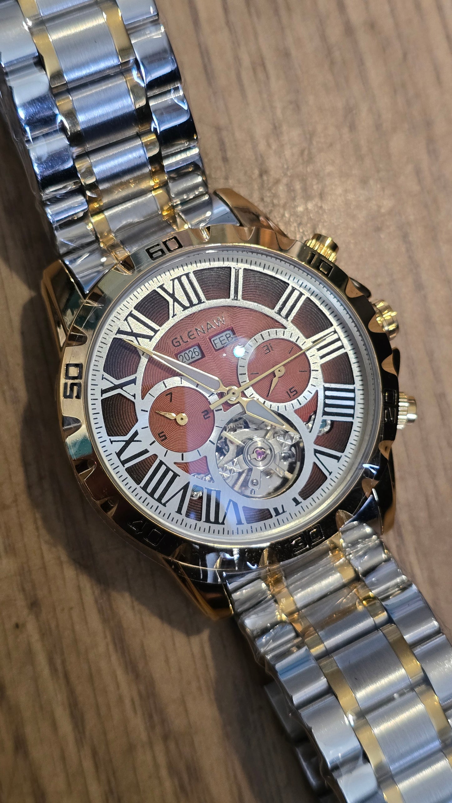 Glenaw Automatic Self-Winding Mens Watch - New - 1