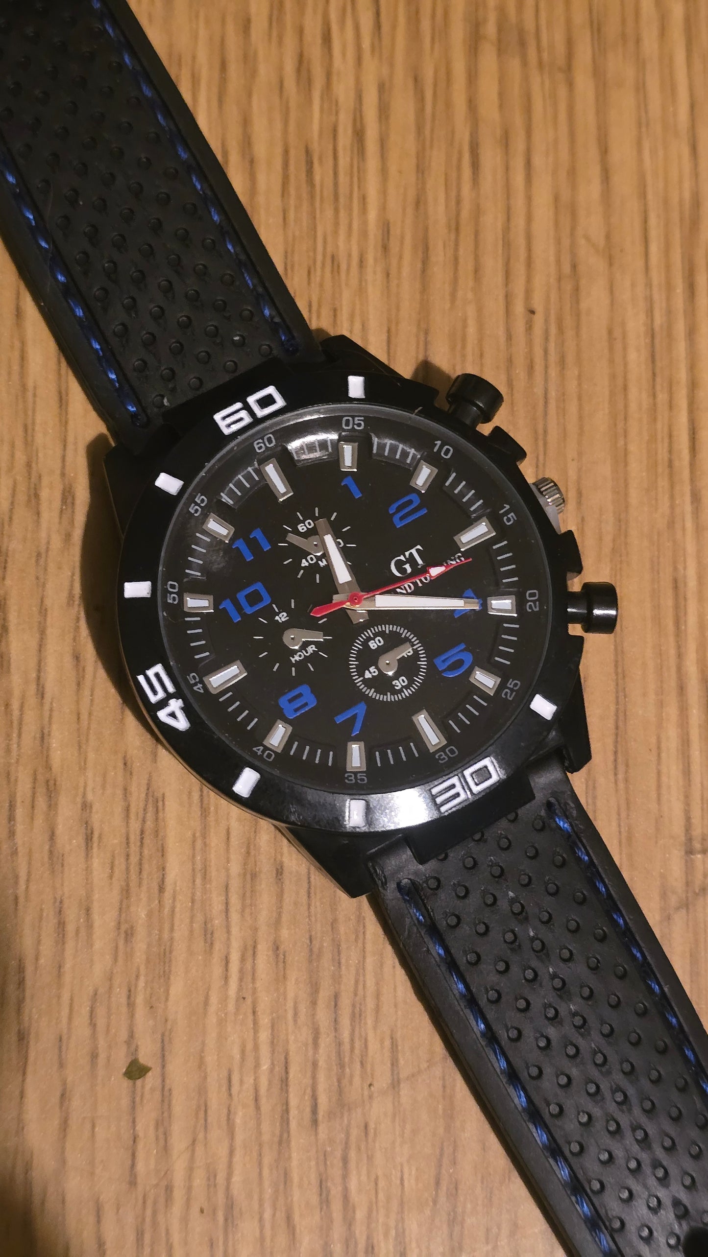 G.T Mens Quartz Watch - Blue - New