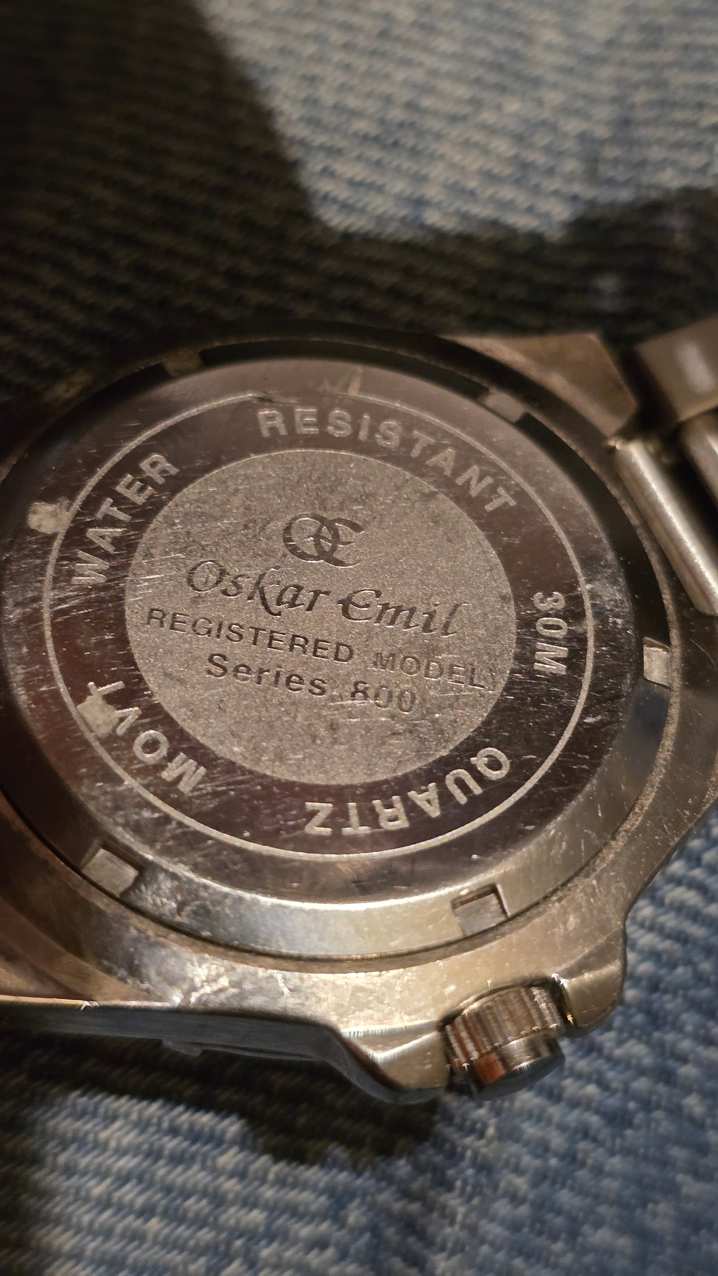 Oskar Emil Mens Quartz Watch - Pre-owned
