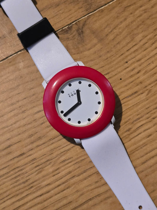 Magic Touch Ladies Watch - White - New - 3