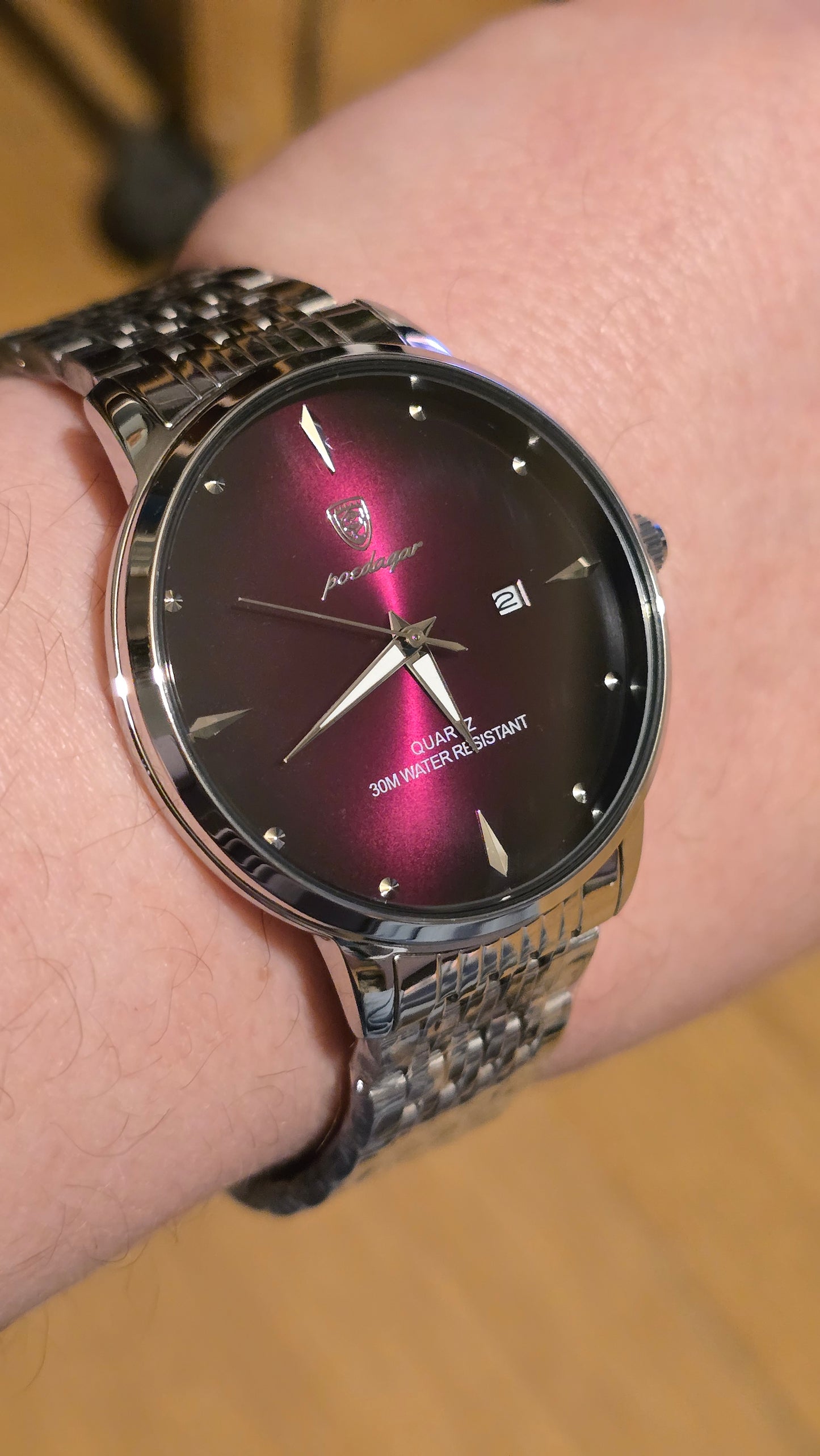 Poedagar Mens Quartz Watch - New - 1