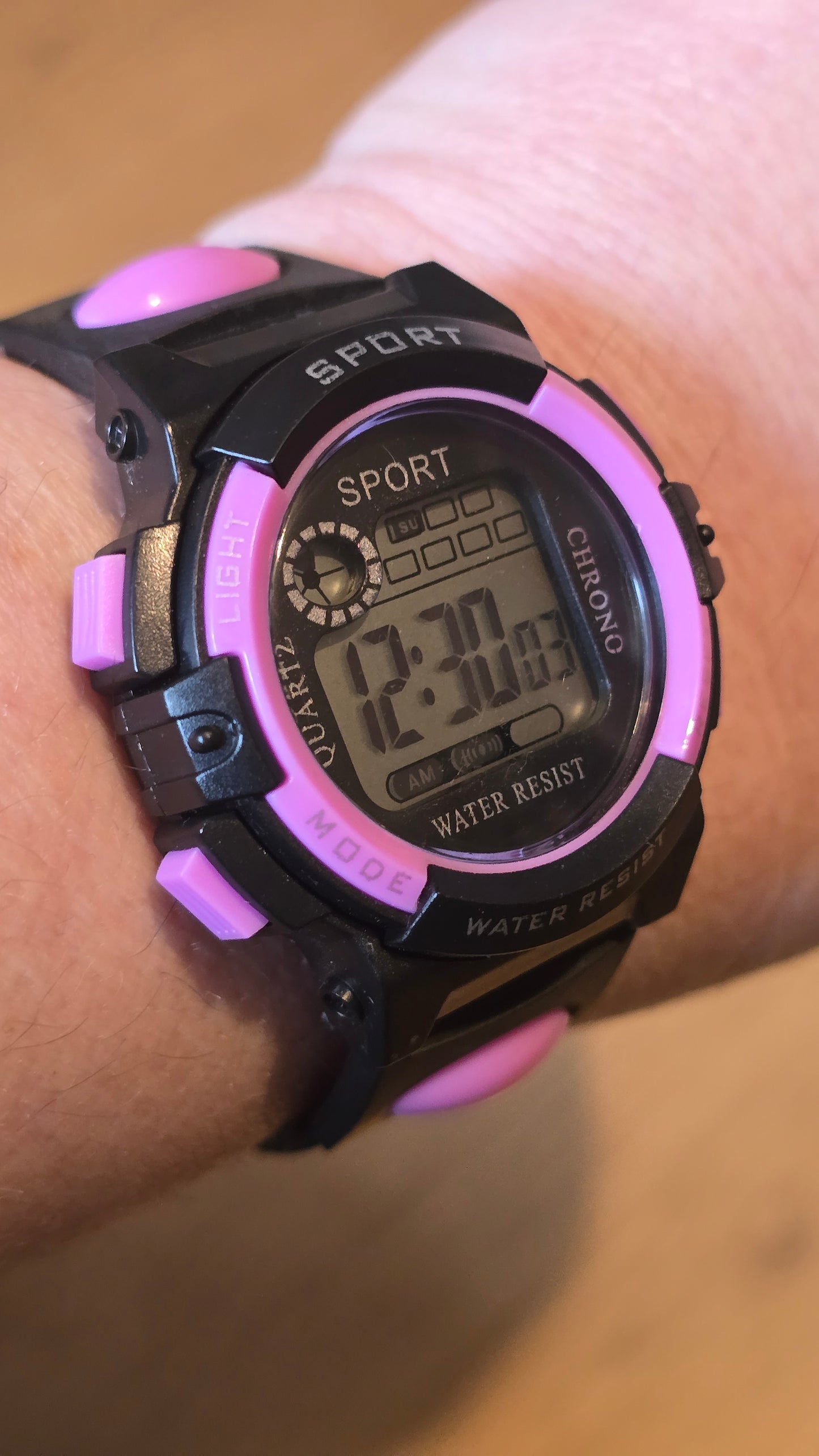 WYW Digital Sports Watch - Unisex - Purple - New