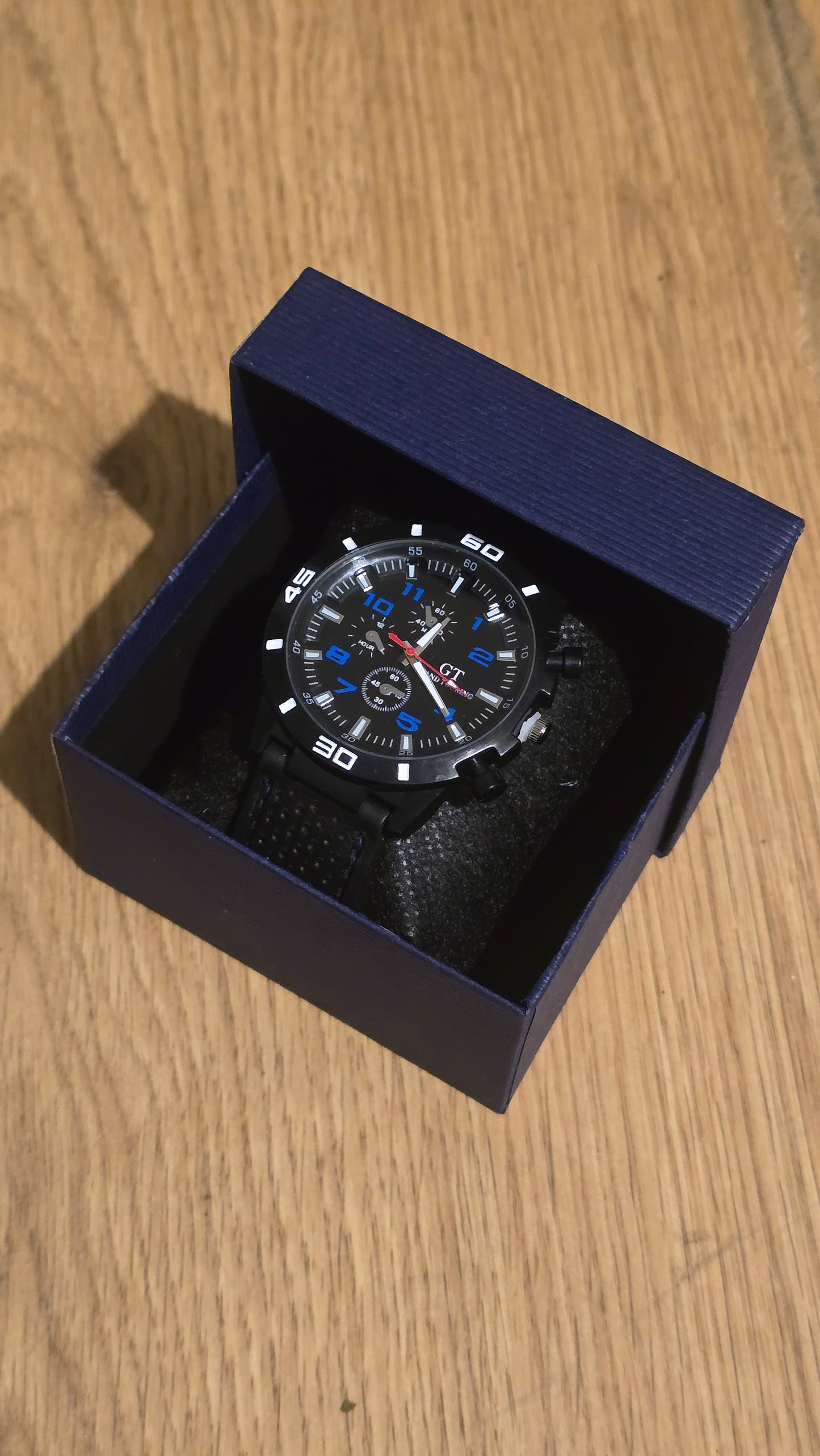 G.T Mens Quartz Watch - Blue - New