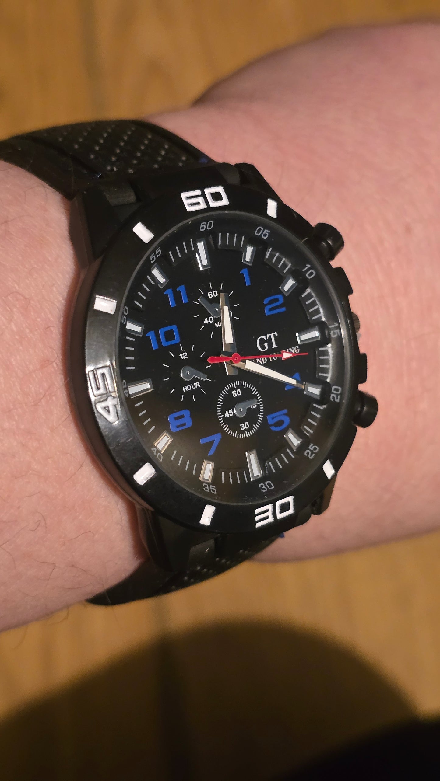 G.T Mens Quartz Watch - Blue - New
