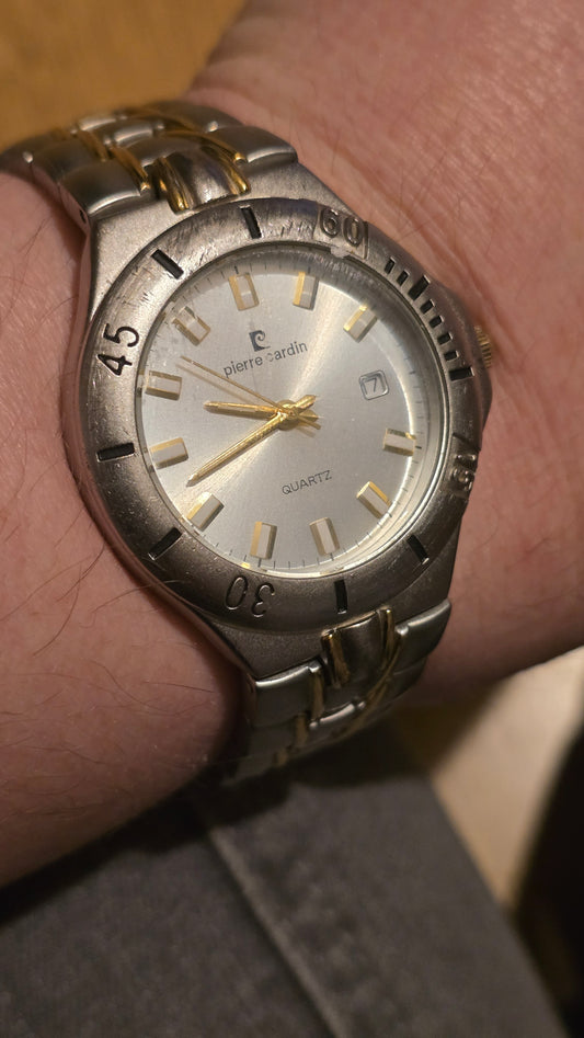 Pierre Cardin Bi-Coloured Mens Quartz Watch - Pre-owned