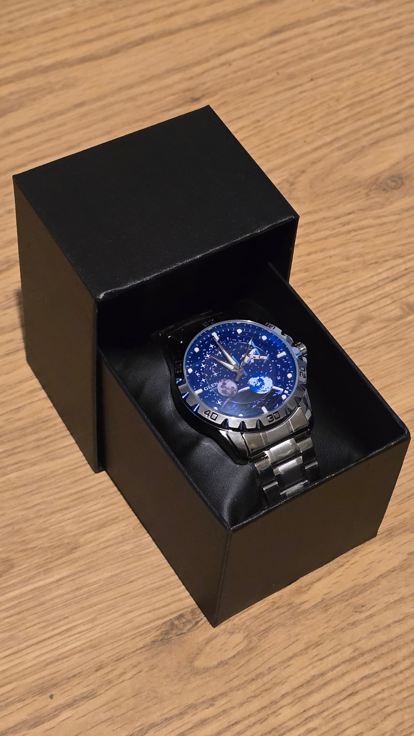 Glenaw Cosmic Travel Automatic Self-Winding Mens Watch - 1