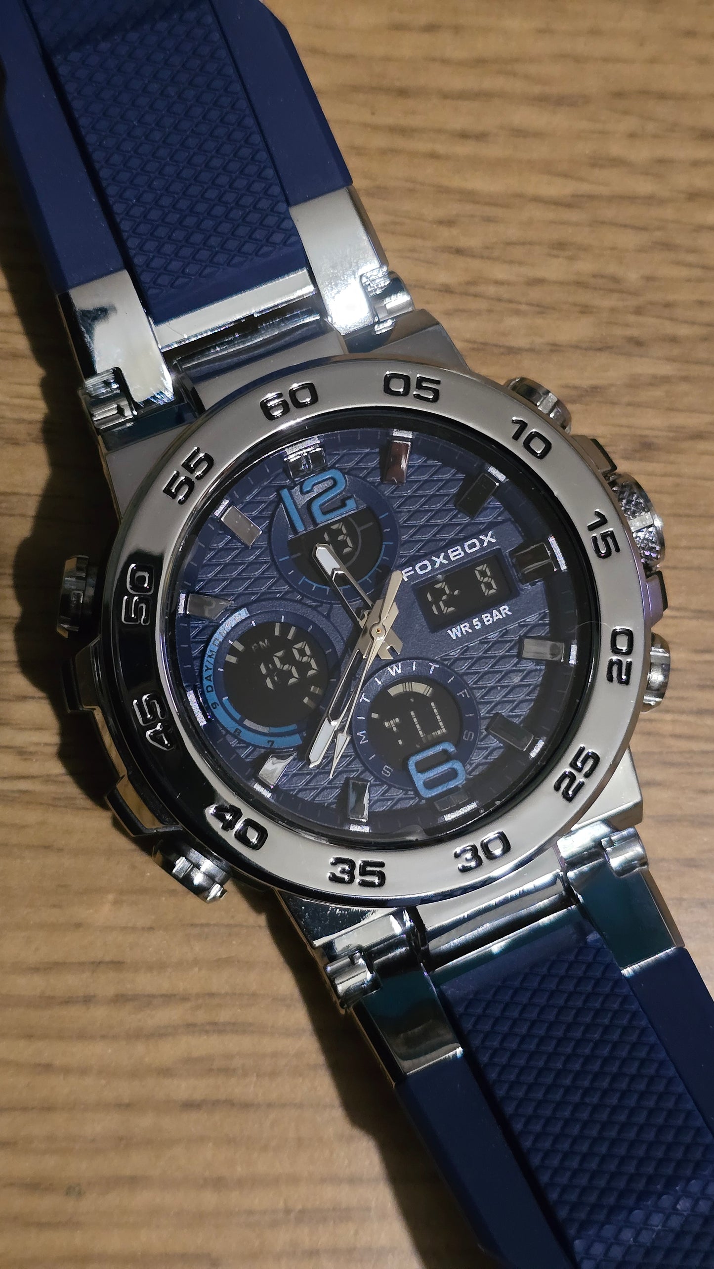 Lige Foxbox Mens Analogue / Digital Quartz Watch - New - 1