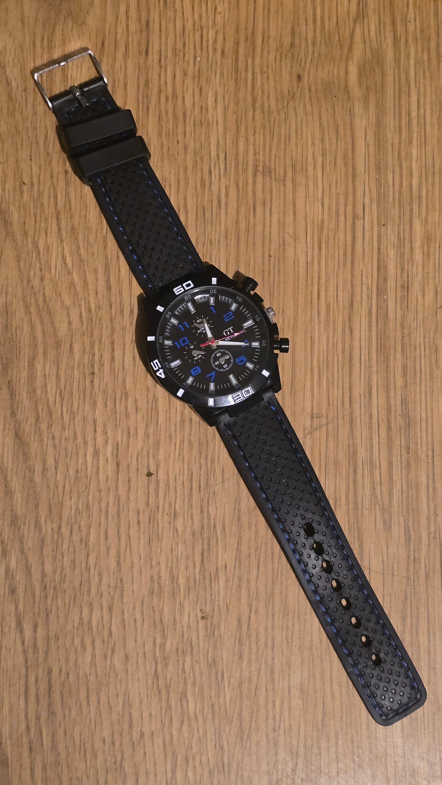 G.T Mens Quartz Watch - Blue - New