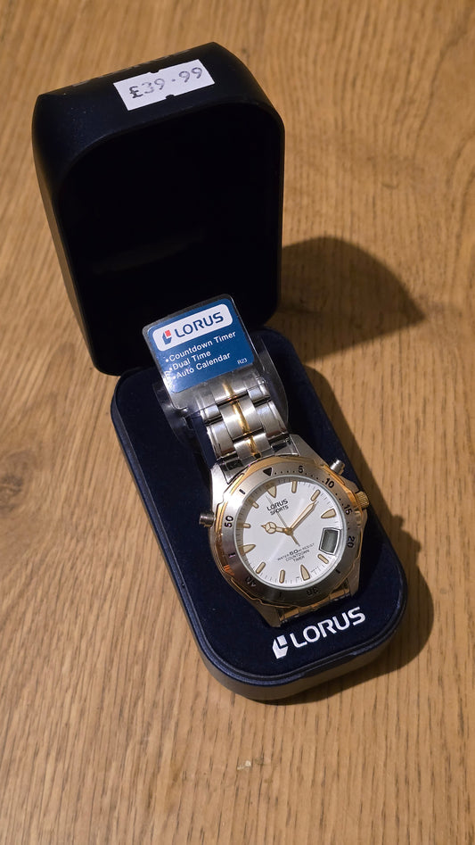 Lorus Mens Sports Quartz Watch - New