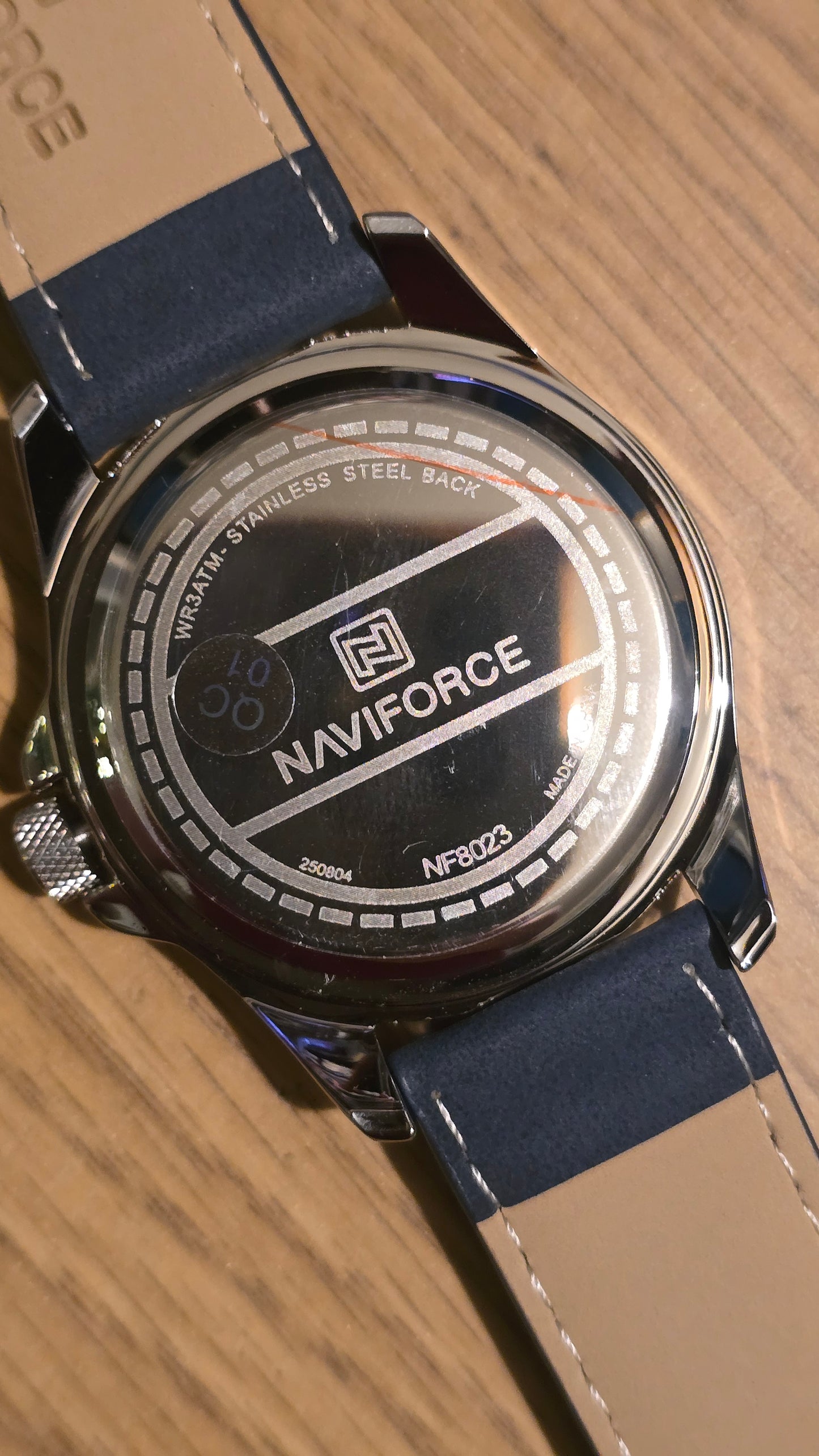 Naviforce Mens Sports Quartz - Watch - Blue - New