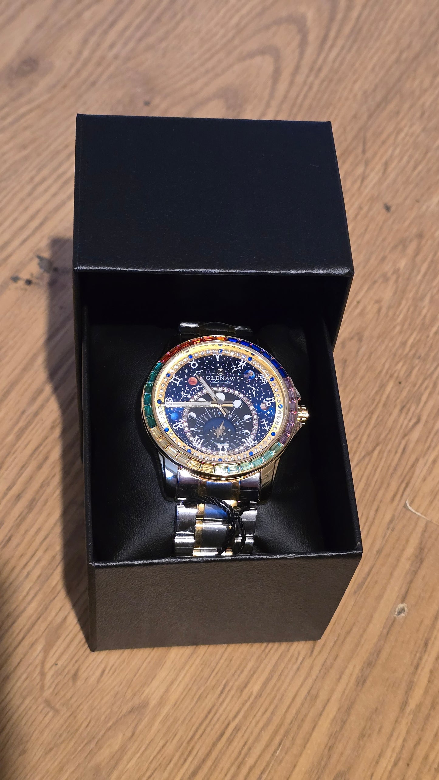 Glenaw Zodiac Constellation Automatic Self-Winding Mens Watch - 1