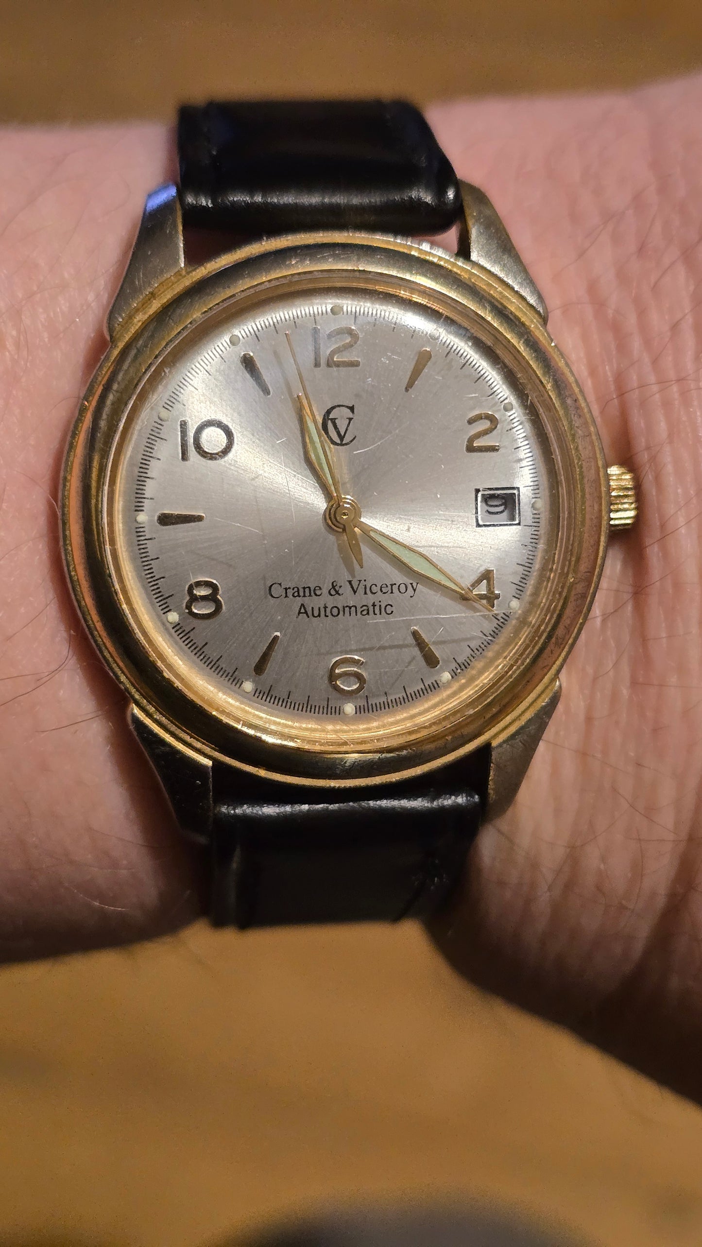 Crane & Viceroy Mens / Unisex Automatic Self-Winding Watch