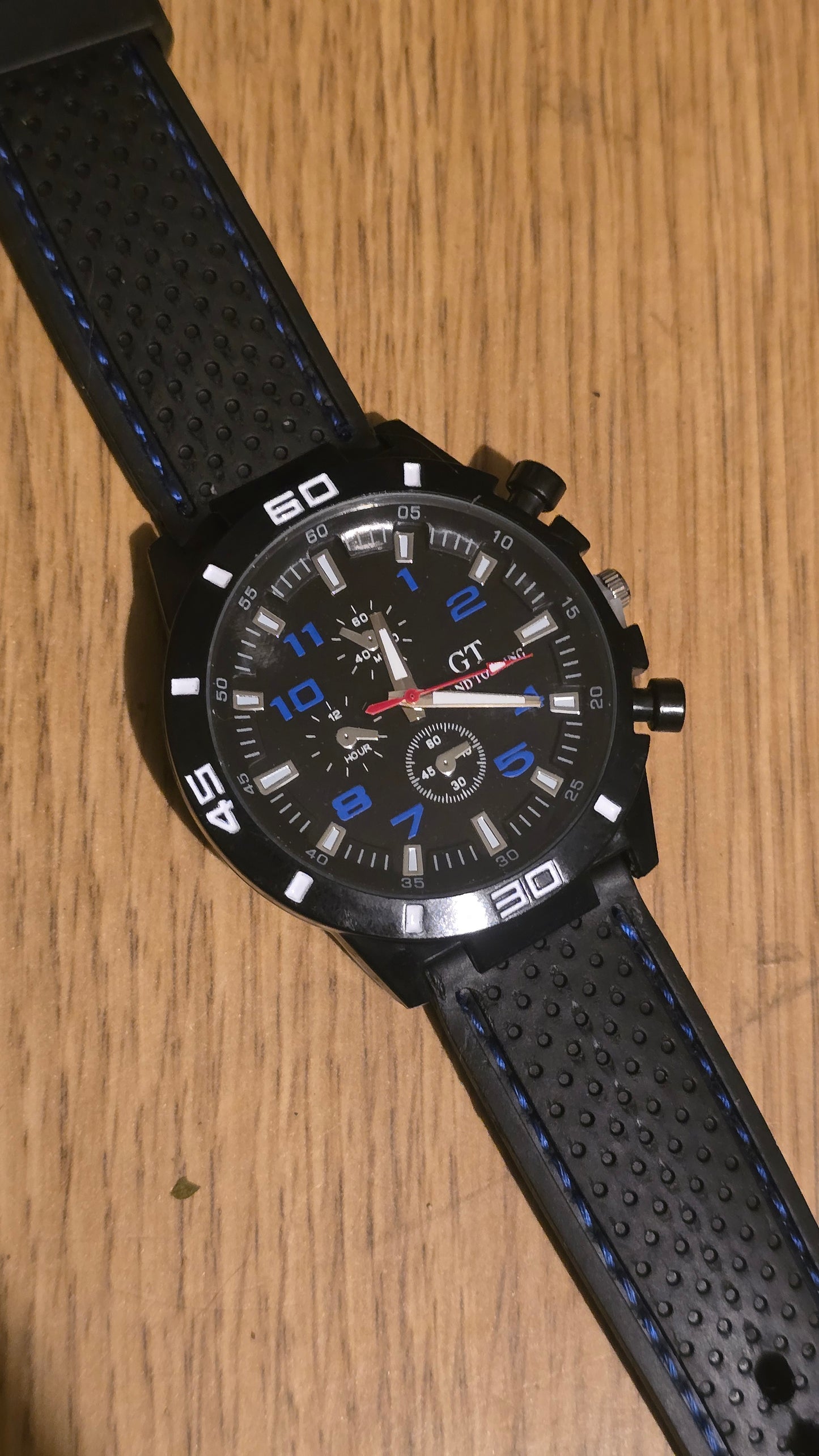 G.T Mens Quartz Watch - Blue - New