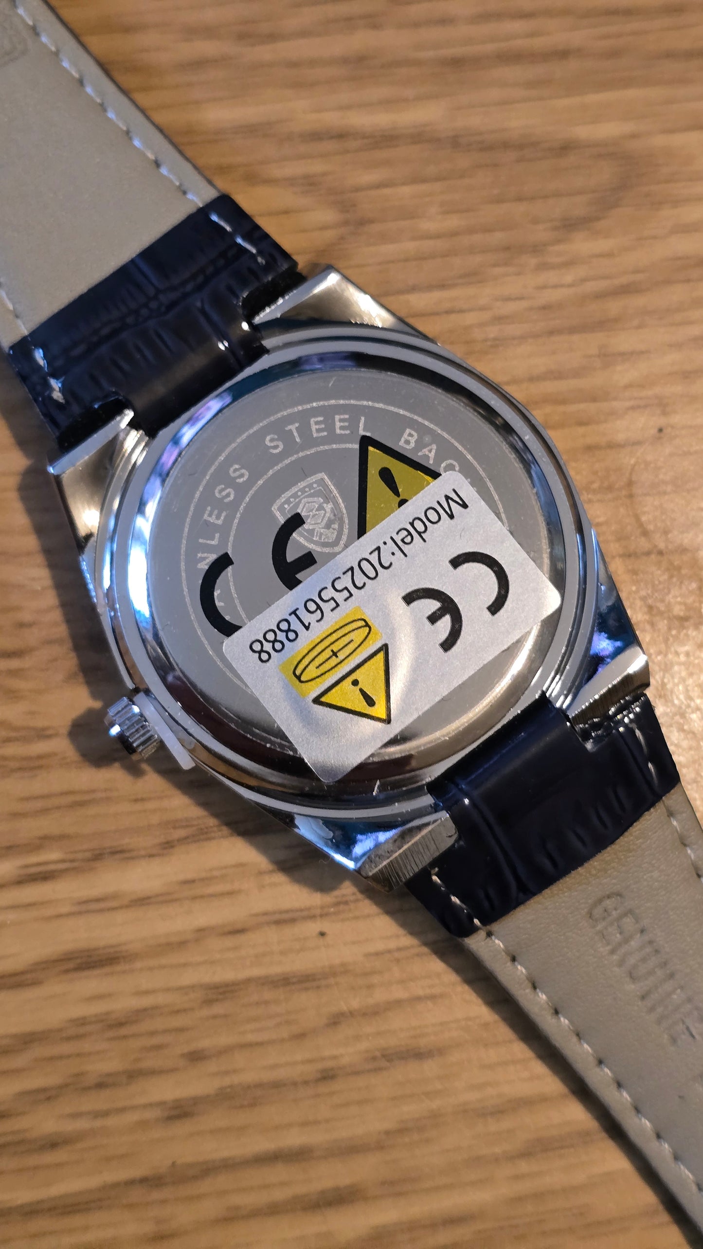 Poedagar Mens Quartz Watch - Blue - New - 1