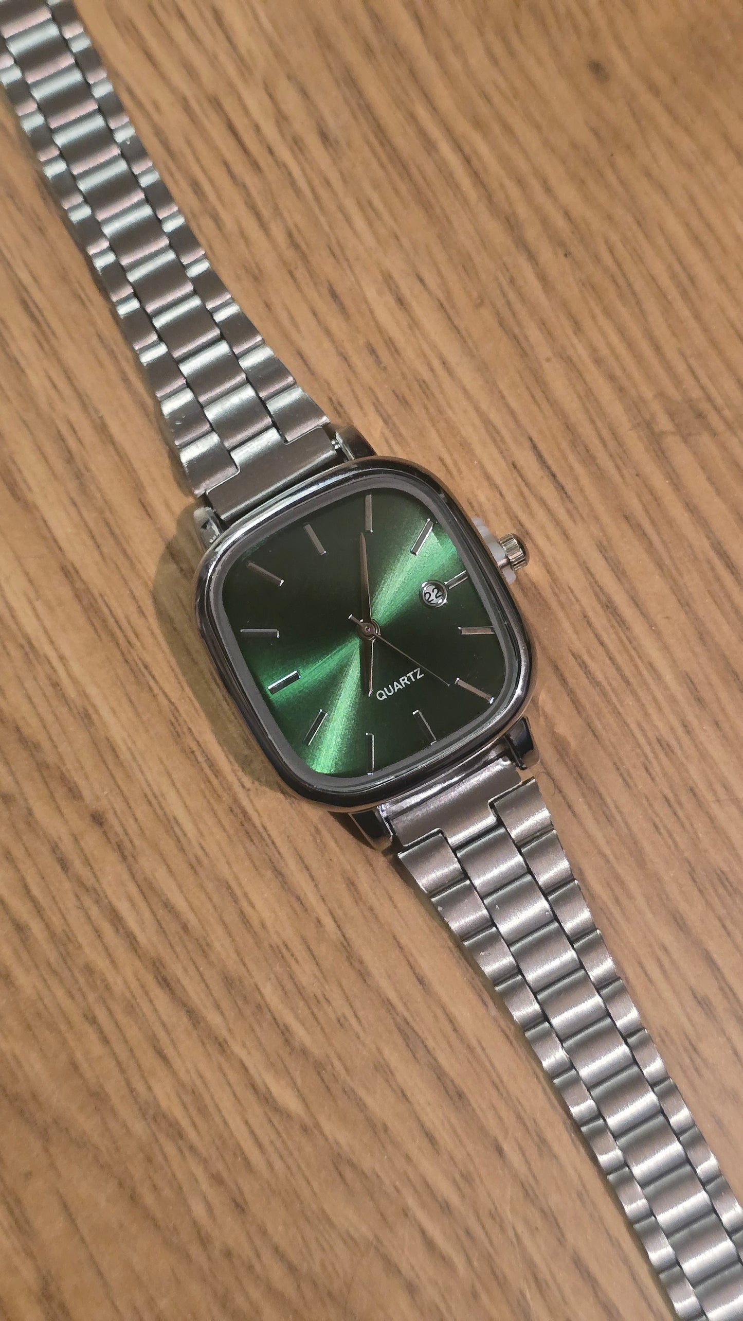 Ladies Quartz Watch - Green - New