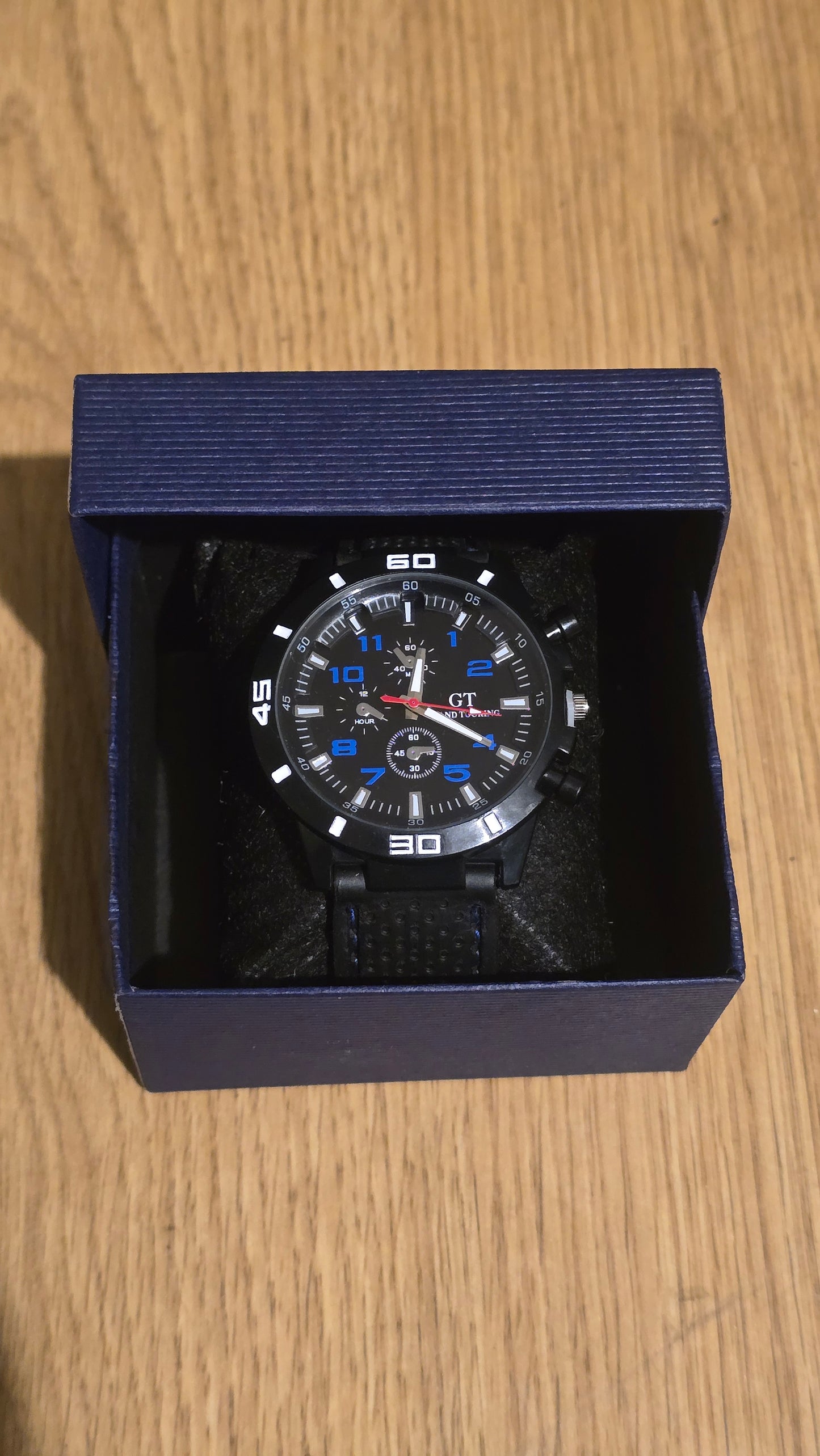 G.T Mens Quartz Watch - Blue - New